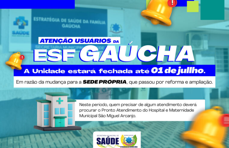 🏥 ESF Gaúcha Fechada Temporariamente! Reforma e Ampliação trazem Novidades em São Miguel do Iguaçu 🔧