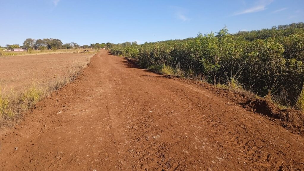 As estradas Ramal 13, Aeroporto, R1 e R2 passaram por readequação, com a instalação de pedras graduadas. Essas obras visam melhorar a qualidade e a se
