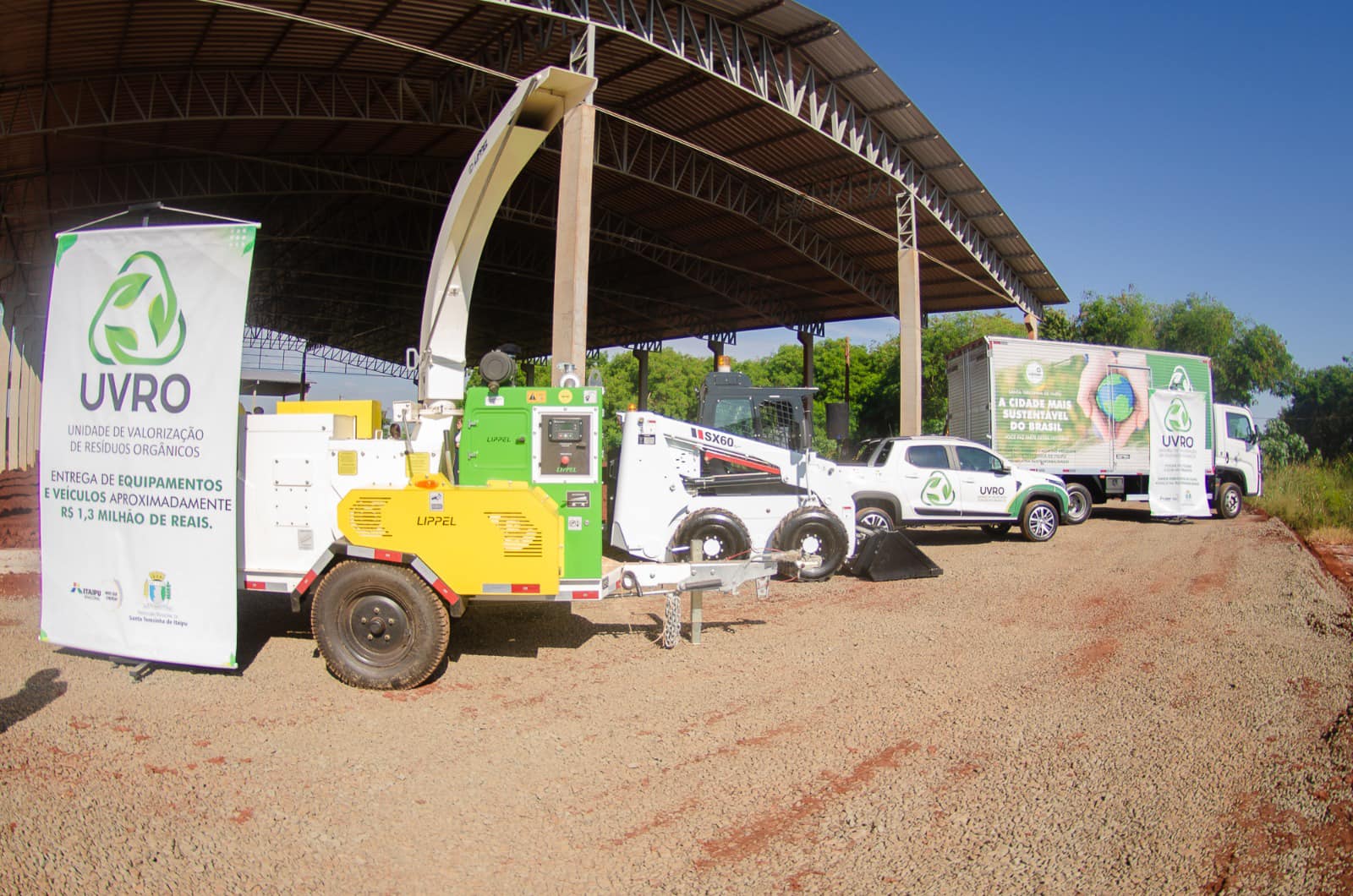 🌿 Visita técnica revela avanços na Unidade de Valorização de Resíduos Orgânicos em Santa Terezinha de Itaipu