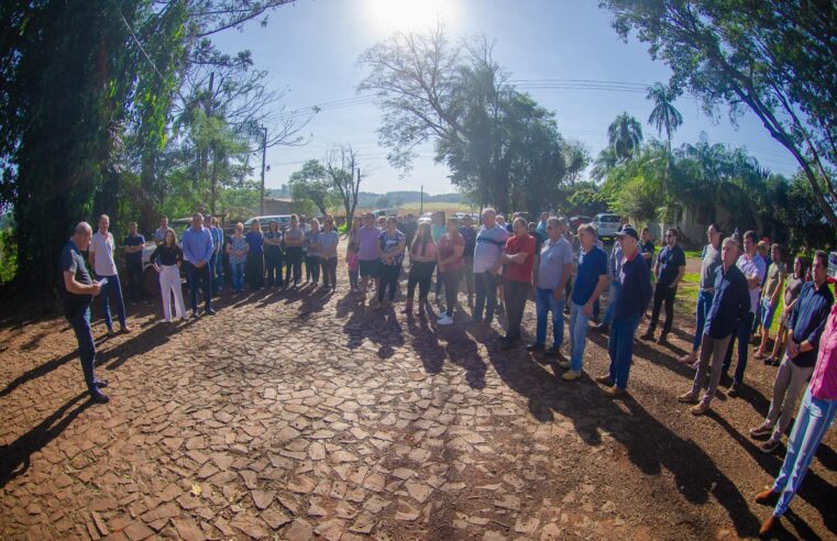 Avança STI Transforma Santa Terezinha de Itaipu com Pavimentação Asfáltica 🚜✨