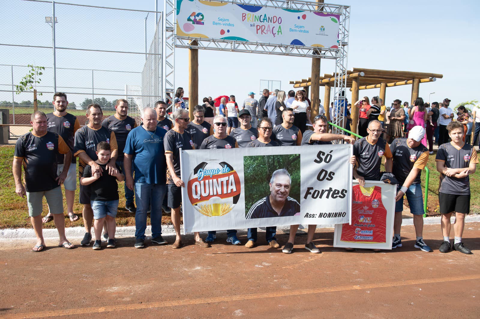 Emoção na Entrega da Praça Remulo Ramalho em Santa Terezinha de Itaipu! 🌳🏟️