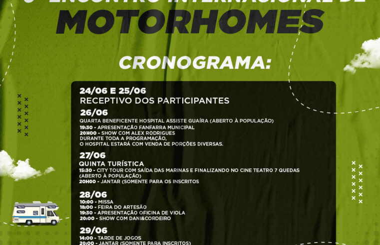 Descubra o que Esperar no 6º Encontro de Motorhomes de Guaíra! 🚐✨