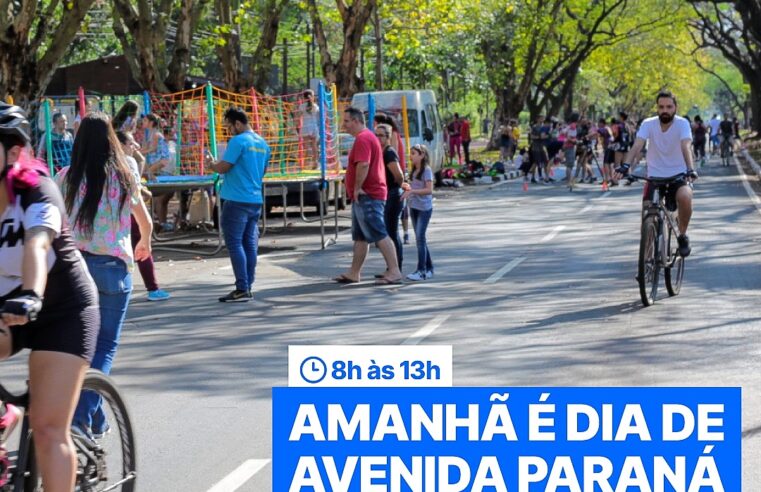 Domingo na Rua em Foz do Iguaçu: Diversão e Atividades ao Ar Livre na Avenida Paraná 🌞🚴‍♀️