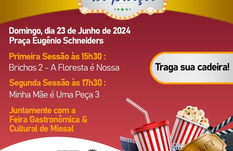 🎥 Cinema na Praça em Missal: Diversão Garantida no Domingo! 🍿