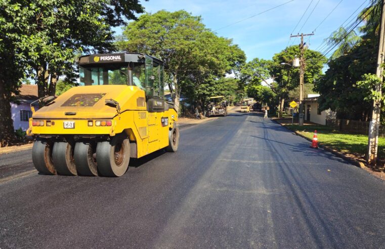 Novo Horizonte recebe camada asfáltica nas ruas: descubra os detalhes do projeto 🚧✨