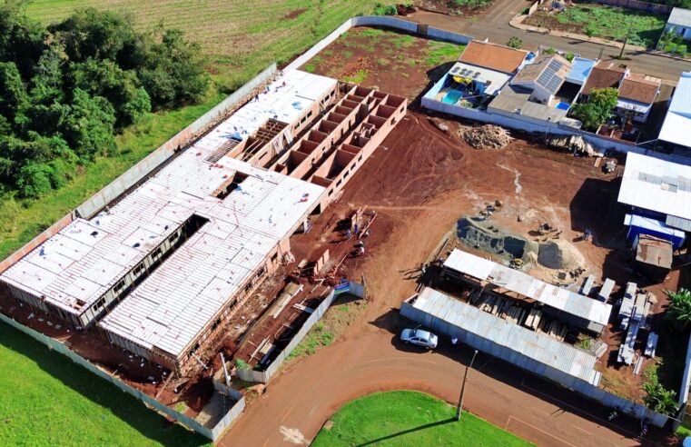 Obras do Novo Posto de Saúde Central em Itaipulândia Aceleram! 🚧🏥