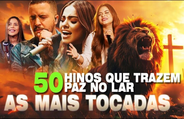 90 MUSICAS GOSPEL MAIS TOCADAS EM 2024 – Canções Gospel que Elevam a Fé em Deus #gospel