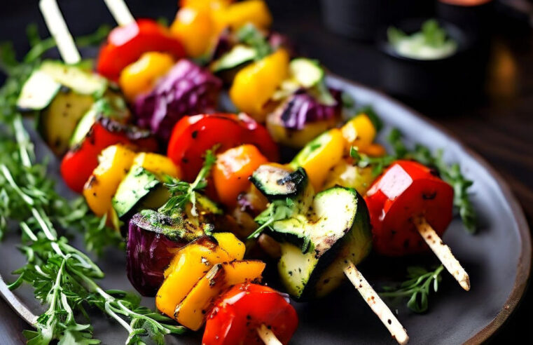 Receita de Salada Caprese no Palito 🍅 | Refrescante e Saborosa!