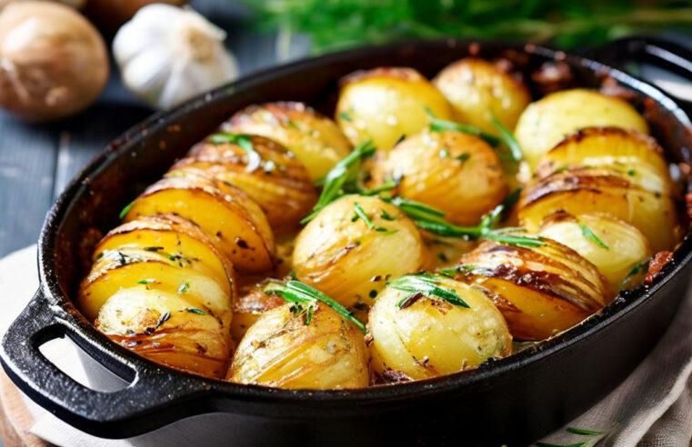 🥔 Receita de Batatas Gratinadas: Cremosidade e Sabor Irresistíveis! 😋