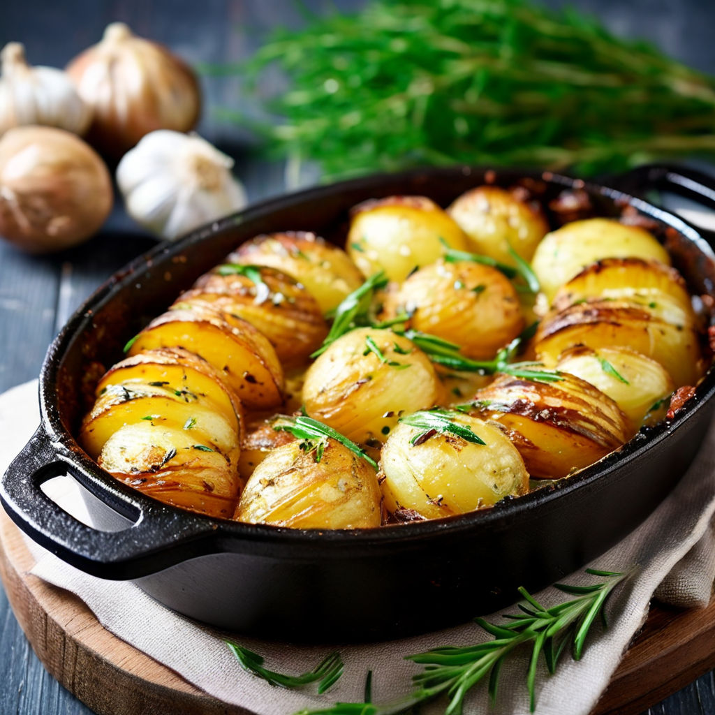 🥔 Receita de Batatas Gratinadas: Cremosidade e Sabor Irresistíveis! 😋