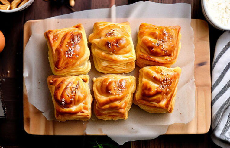 🥐 Receita de Folhado de Carne Moída e Queijo Feta: Delícia Crocante! 😋