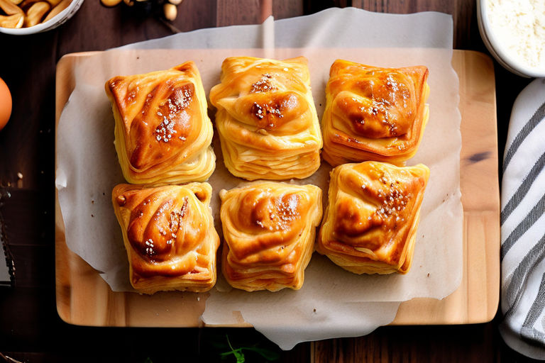 🥐 Receita de Folhado de Carne Moída e Queijo Feta: Delícia Crocante! 😋