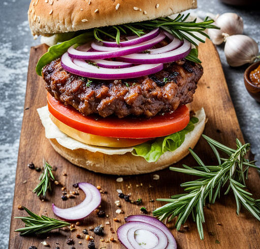 Receita de Hambúrguer Caseiro 🍔