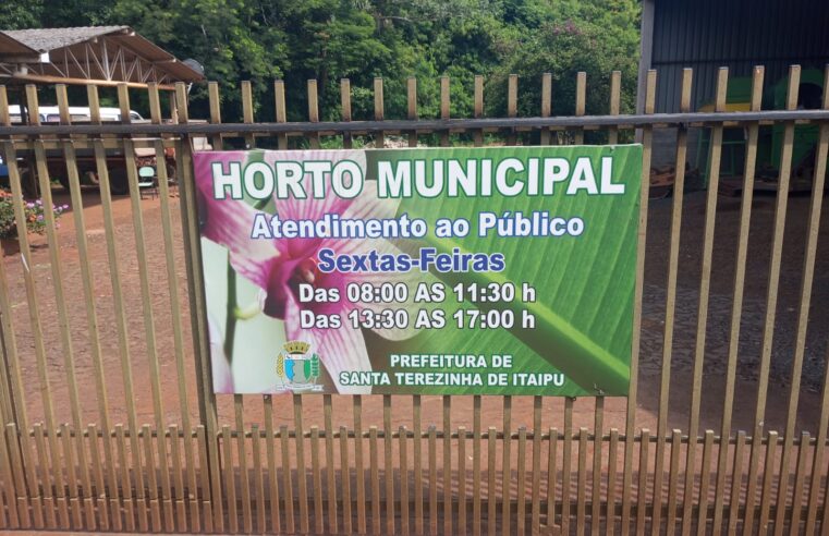 Horto Municipal de Santa Terezinha de Itaipu: Uma Reflexão Sobre a falta de Comunicação com os Munícipes