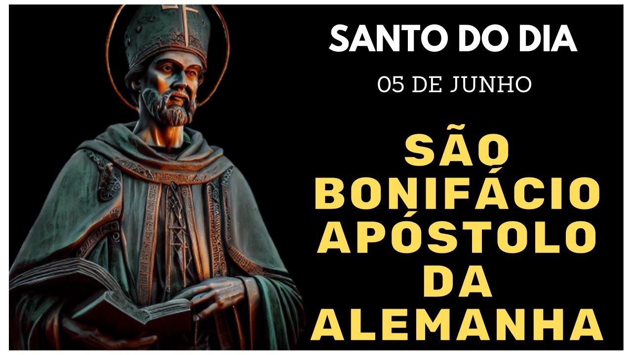 Descubra a História de São Bonifácio, o Santo do Dia 05 de Junho! ✨🙏