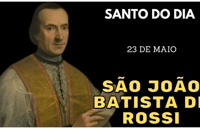 Descubra a emocionante trajetória de São João Batista de Rossi! 🌟