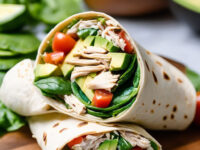 Turkey Breast and Avocado Wrap