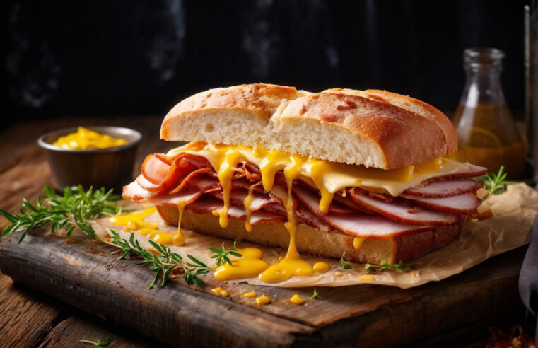 Sanduíche de Peito de Peru e Queijo 🥪 | Opção Saudável e Saborosa!