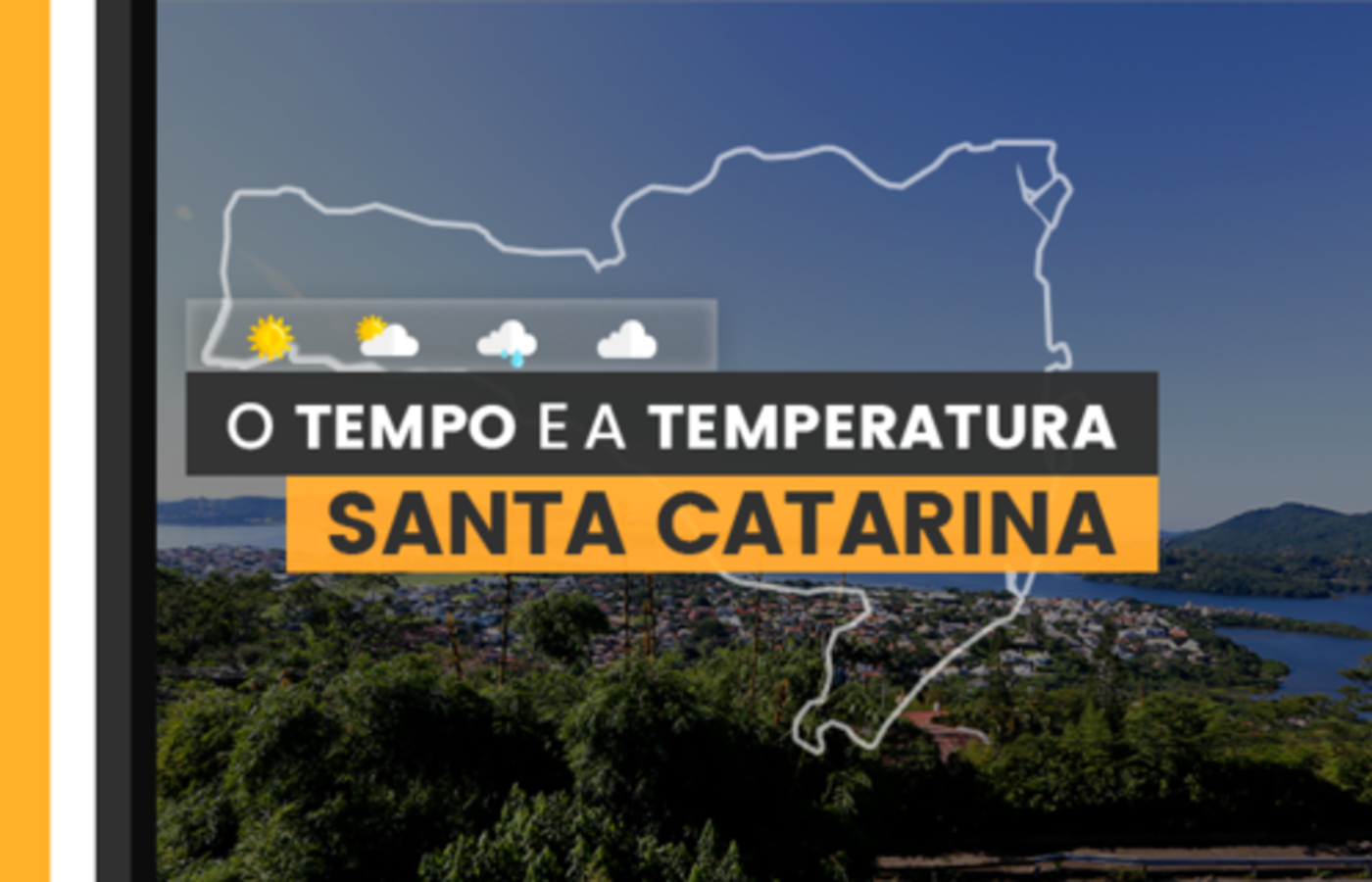 🚨 Alerta Inmet: Chuvas Fortes e Ventos Intensos em Santa Catarina Nesta Quinta-feira