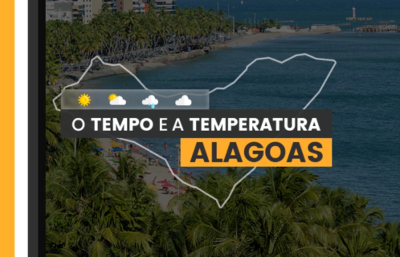 🌧️ Previsão do Tempo em Alagoas: Chuva Branda e Temperaturas para Hoje!