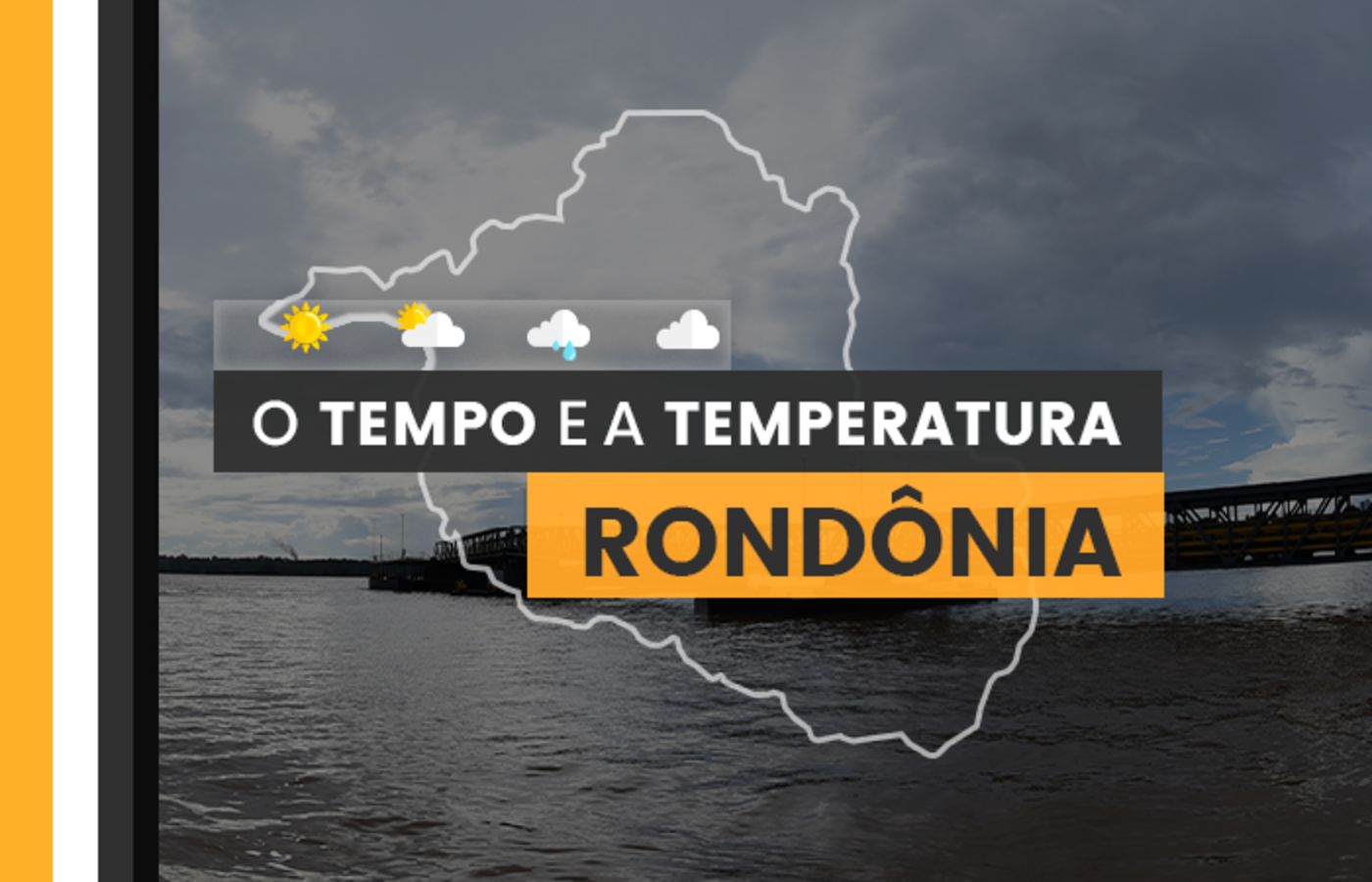 Previsão do Tempo em Rondônia: Tempo Encoberto e Sem Chuvas 🌥️