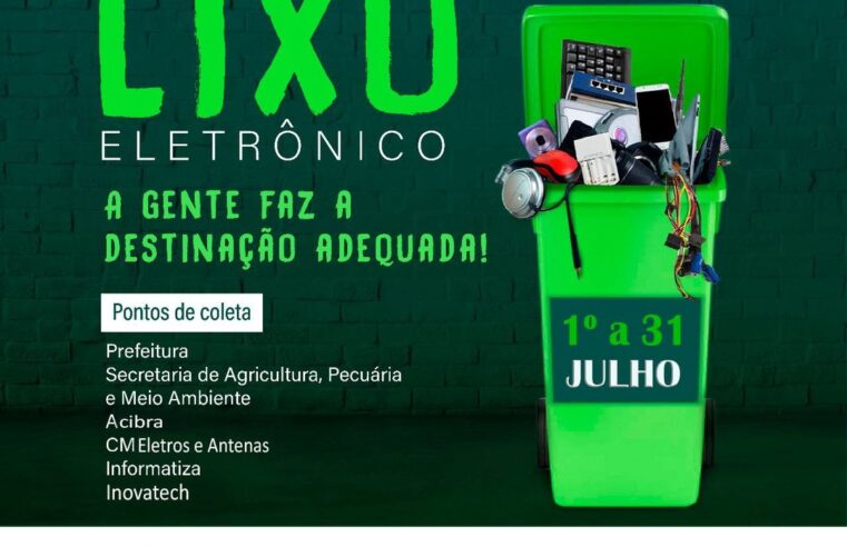 🌟 Pato Bragado: Participe da Campanha de Recolha de Materiais Eletrônicos em Julho! 🌍