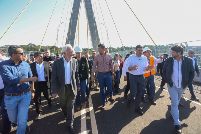 Visita à Ponte da Integração Brasil-Paraguai: Veja os Detalhes das Obras 🚧🌉