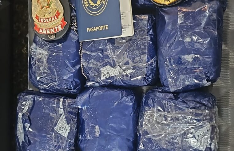 Polícia Civil e Polícia Federal Desvendam Tráfico Internacional de Drogas e Apreendem Quase 3 kg de Cocaína em Foz do Iguaçu