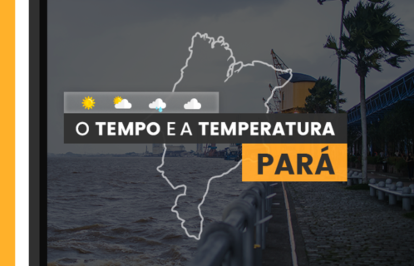 🌧️ Chuva Intensa no Pará! Prepare-se para Trovoadas e Mudanças no Tempo 🌩️