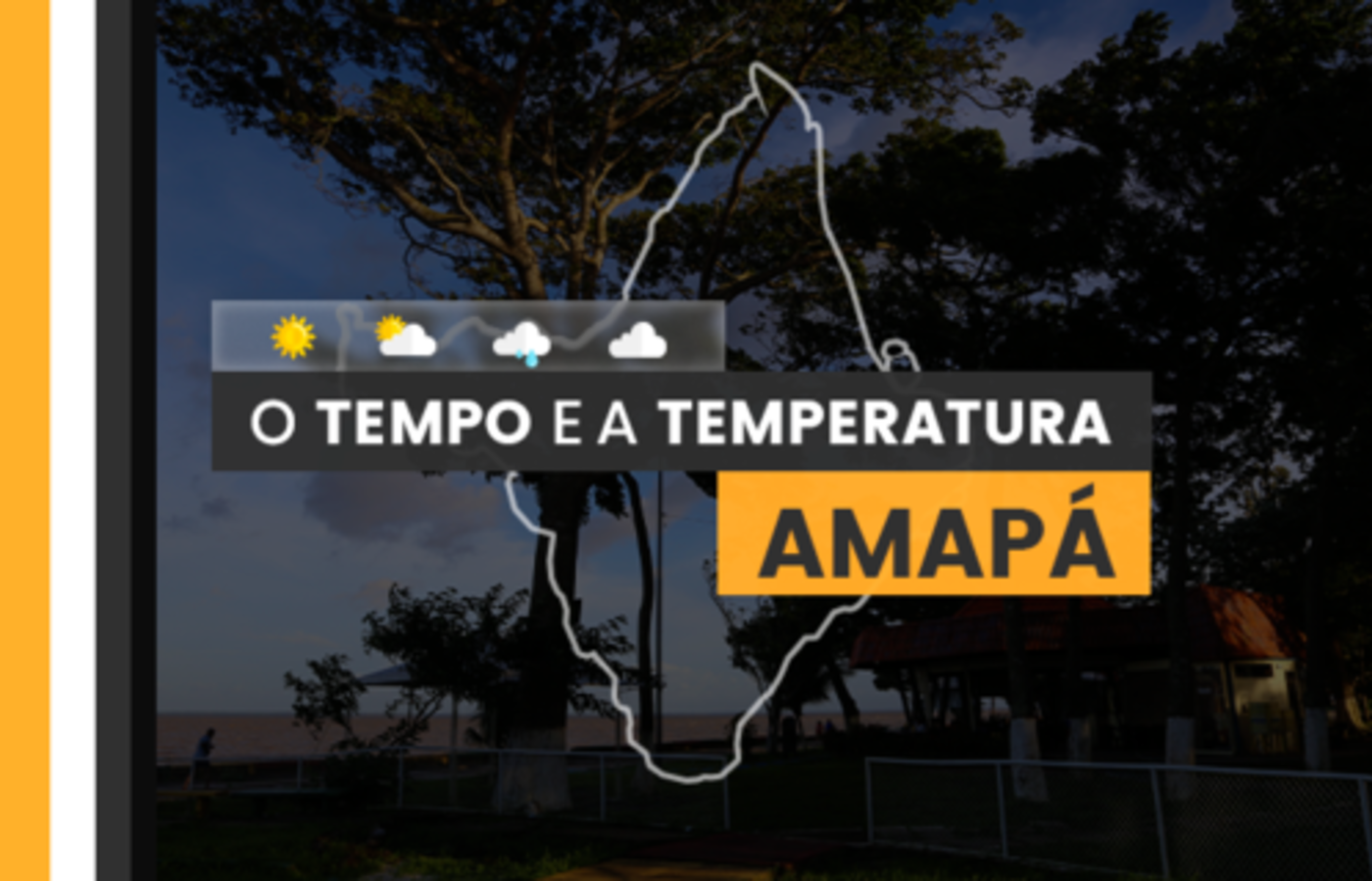 ⚠️ Clima no Amapá: Tempo Encoberto e Calor Intenso Marcam esta Terça-feira (20) 🌡️