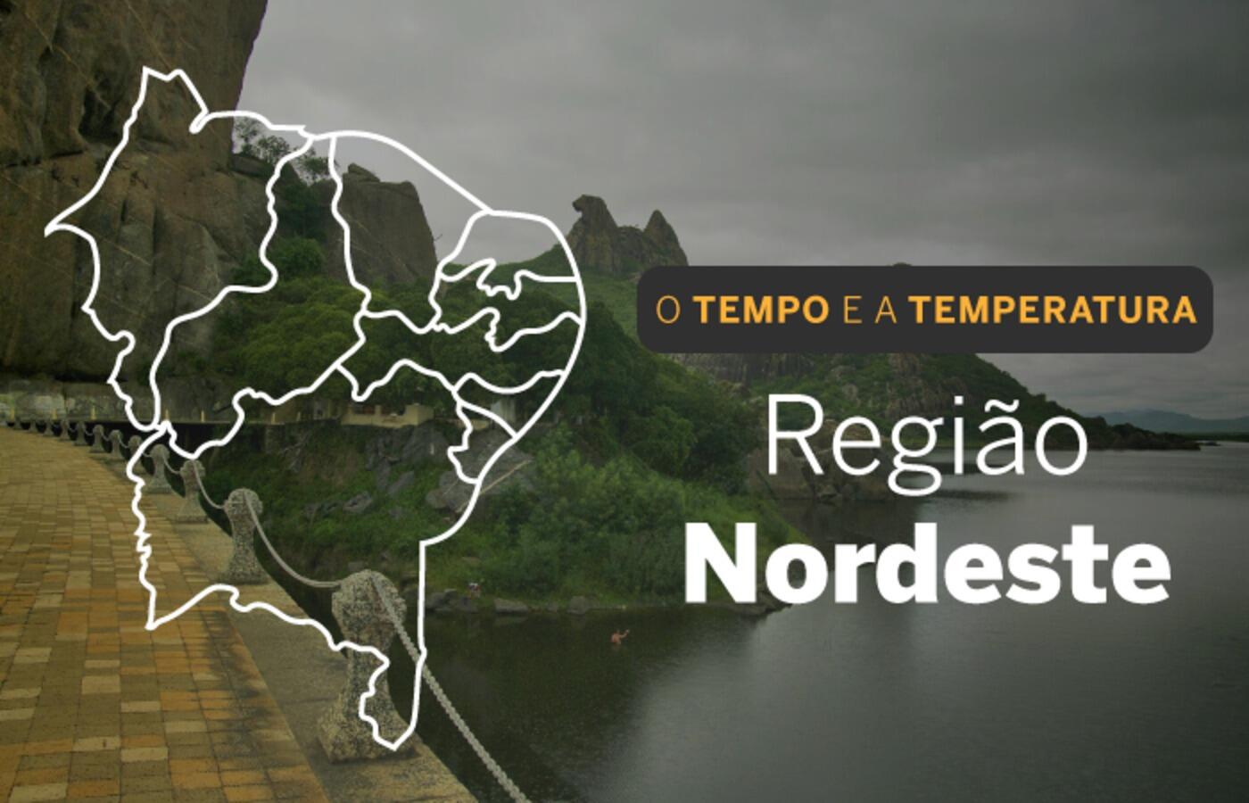 🌧️ Previsão do Tempo: Chuvas Fortes no Litoral do Nordeste neste Domingo 🌤️