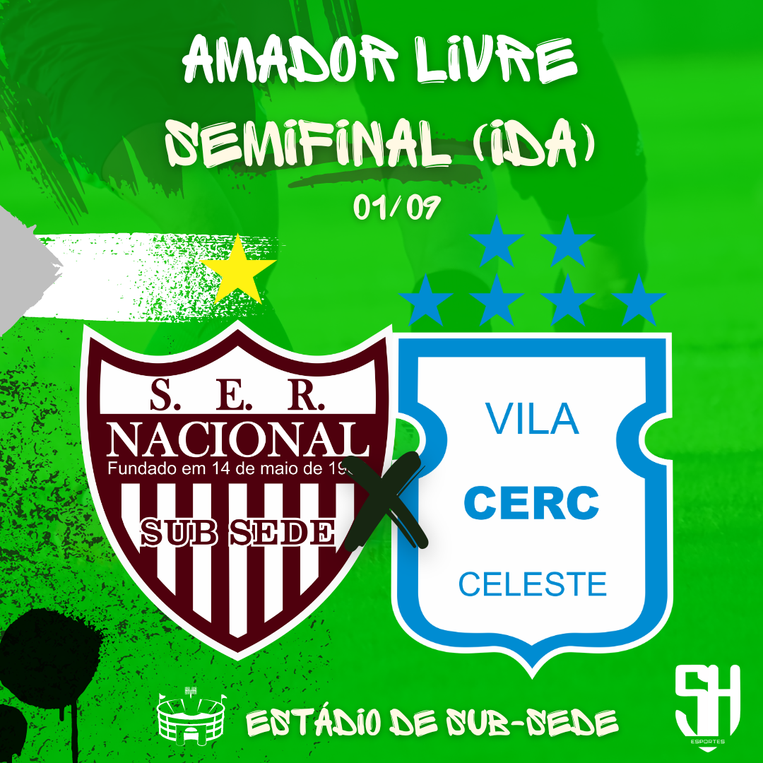 ⚽ Decisão no Amador de Santa Helena: Nacional x Celeste no Jogo de Ida da Semifinal! Quem Vai Avançar? 🏆