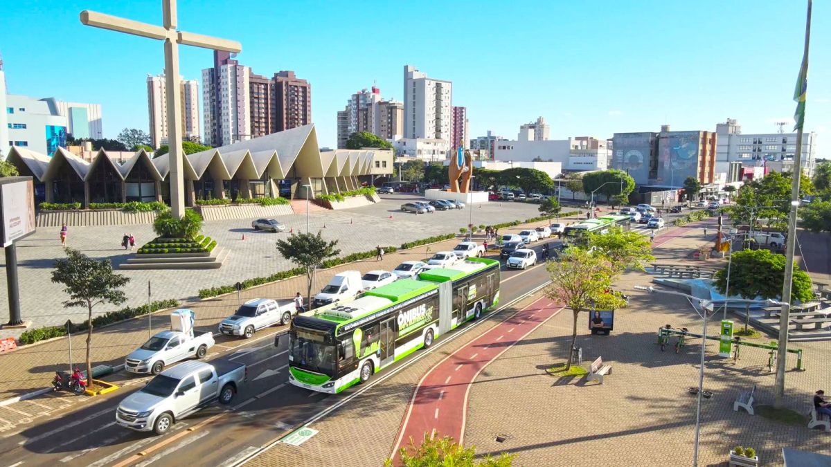 🌱 Cascavel Lança Maior Frota de Ônibus Elétricos do Sul do Brasil e Inaugura Eletroterminal 🚍