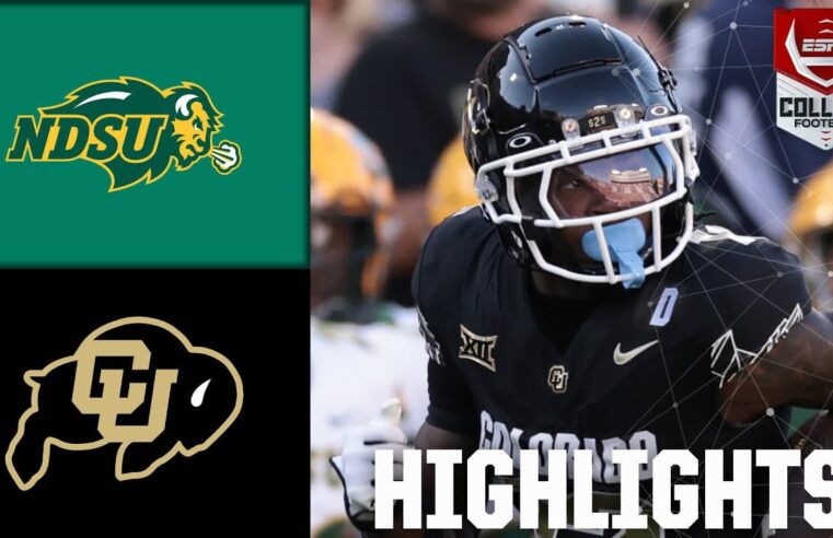 North Dakota State Bison vs. Colorado Buffaloes | Destaques completos do jogo