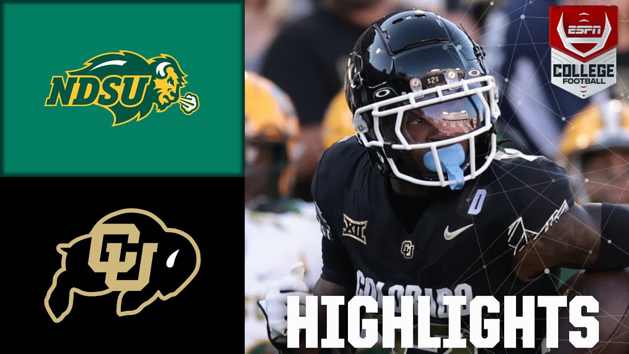 North Dakota State Bison vs. Colorado Buffaloes | Destaques completos do jogo