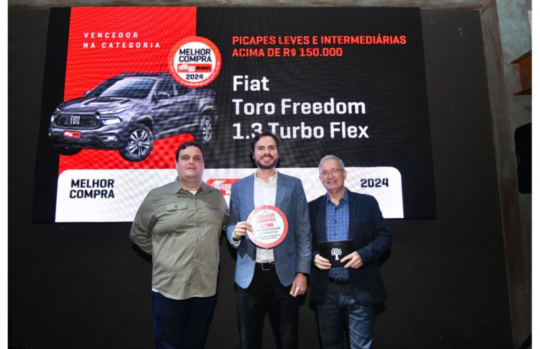 🚗🏆 Fiat Argo, Strada e Toro Conquistam Prêmio Melhor Compra 2024! Veja os Detalhes!