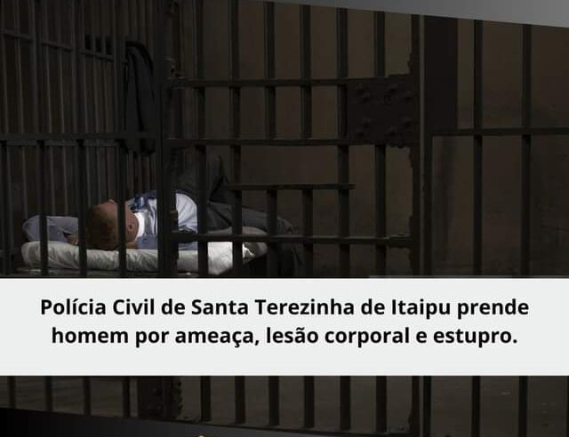 Homem de 24 anos é preso por violência doméstica e tentativa de homicídio em Santa Terezinha 😱🚨