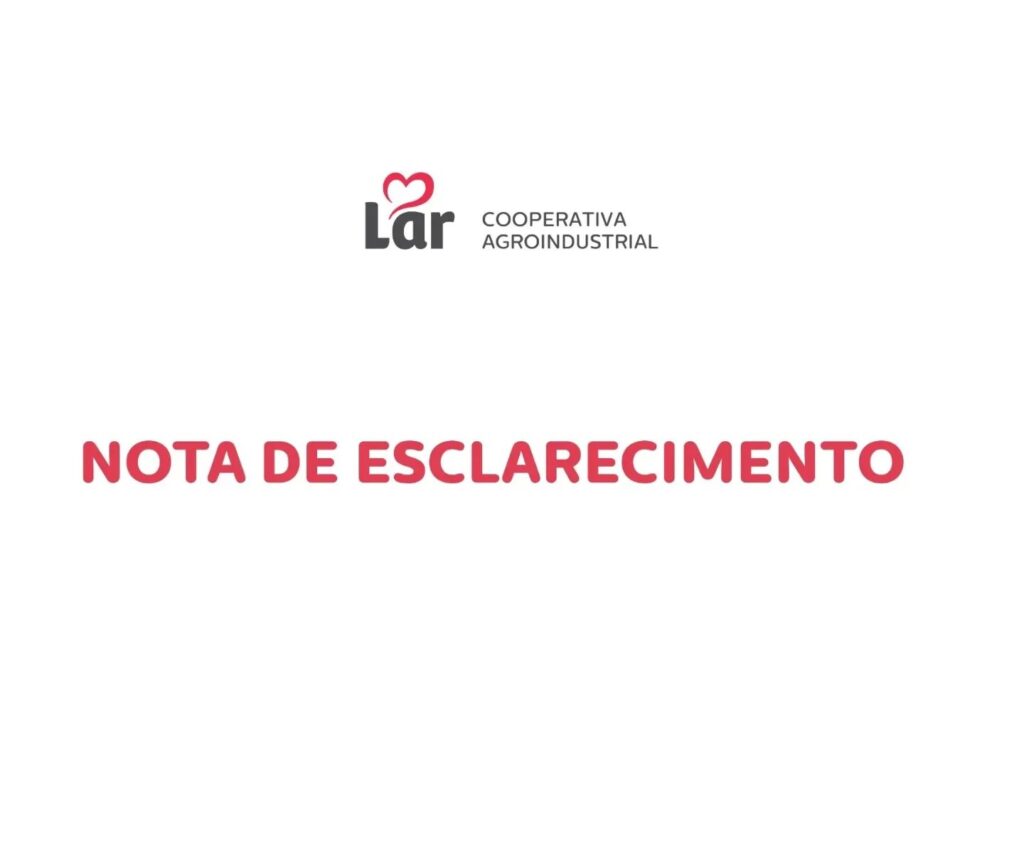 A Lar Cooperativa Agroindustrial lamenta profundamente o trágico acidente ocorrido no domingo, 15 de setembro, em nossa Unidade Industrial de Aves, no