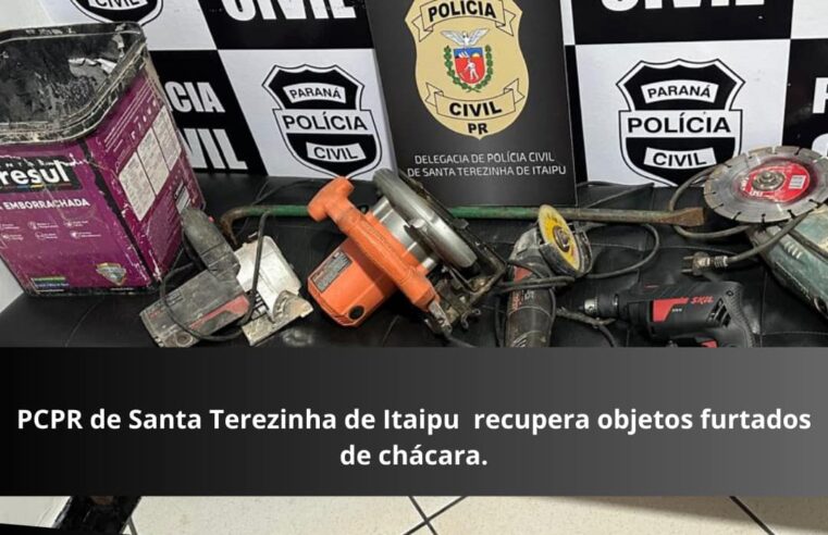 Polícia Recupera R$ 4 Mil em Bens Furtados de Chácara em STI