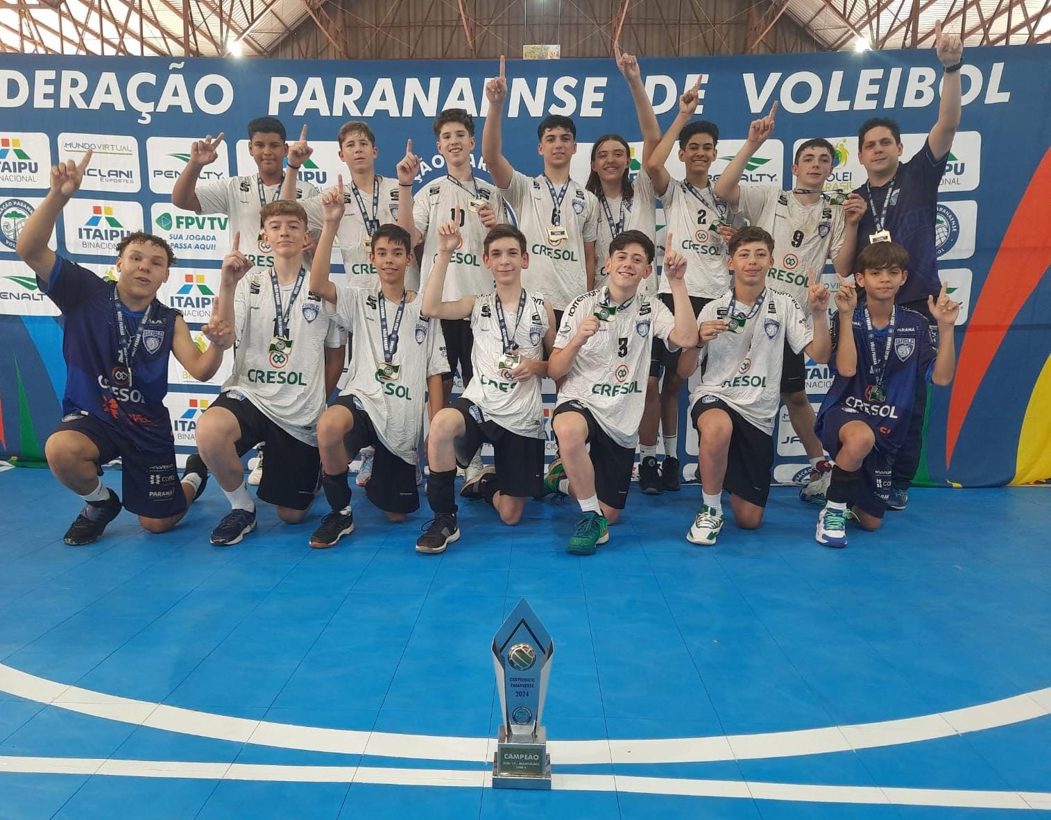 ASAVOLEI/Santa Helena Conquista Título Paranaense e Acesso à Série A! 🏐🥇