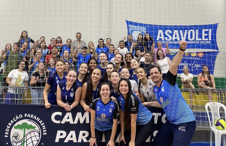 ASAVOLEI/Santa Helena Conquista Vitórias Decisivas no Paranaense Sub-19 Feminino: Rumo à Semifinal!