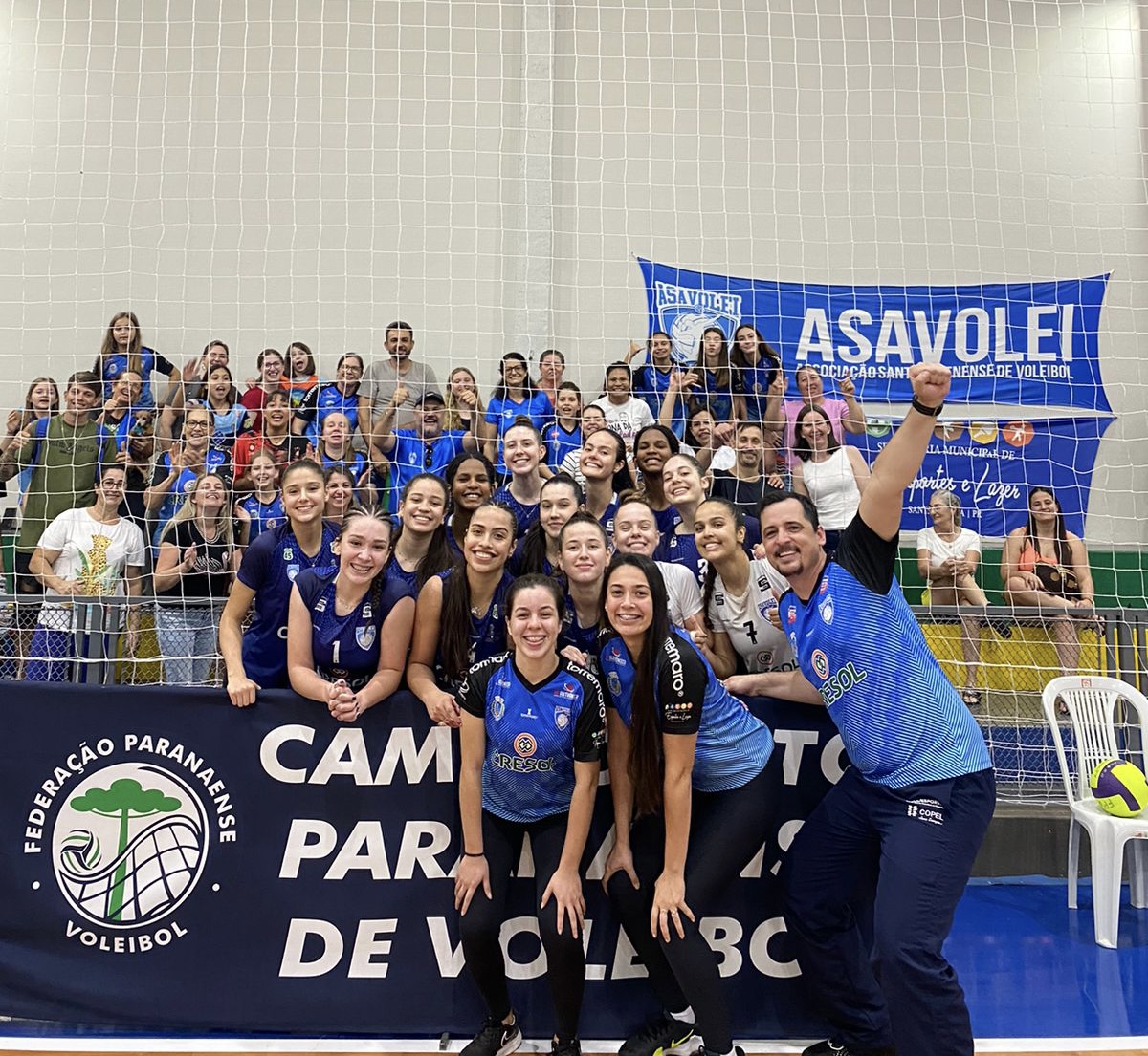 ASAVOLEI/Santa Helena Conquista Vitórias Decisivas no Paranaense Sub-19 Feminino: Rumo à Semifinal!