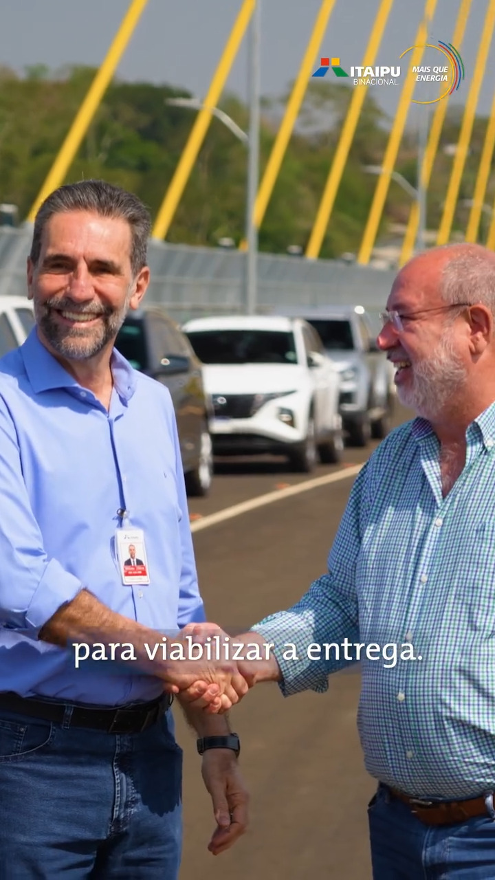 Ponte da Integração avança com visita de diretores da Itaipu e obras em ritmo acelerado 🚧