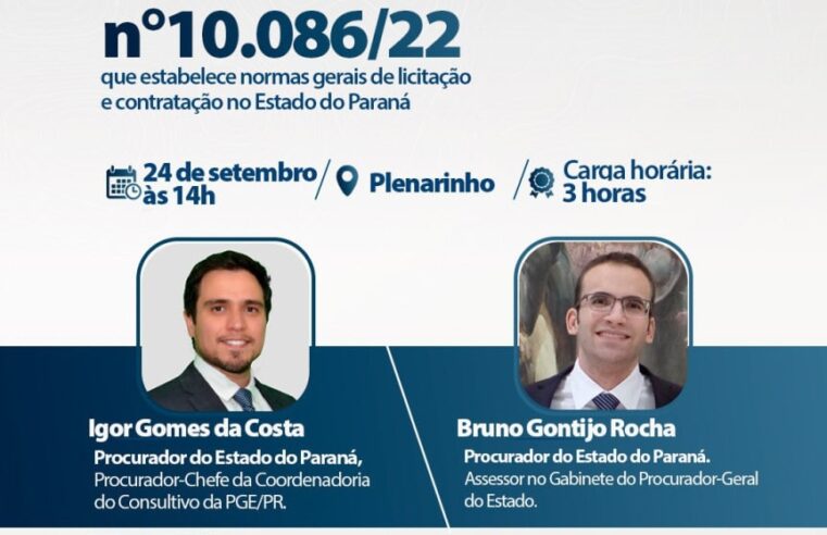 Atualizações na Lei de Licitações: Palestra revela mudanças cruciais no Decreto Estadual 10.086/2022!