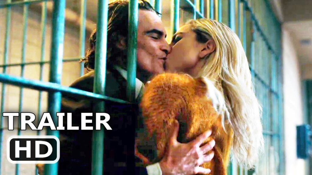 CORINGA 2 "Cena de beijo do Coringa e da Arlequina" Clipe Completo (2024)