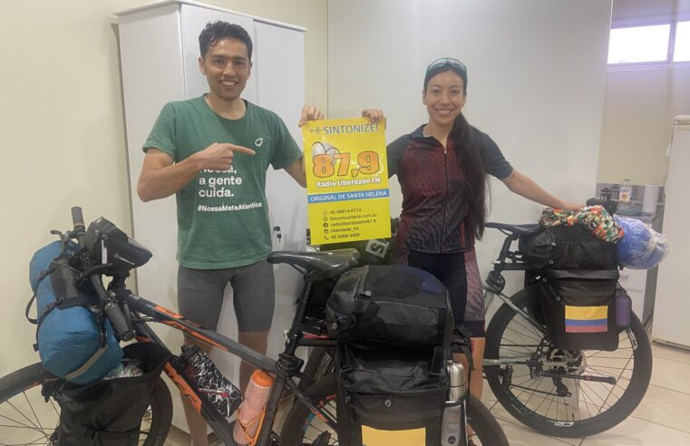 Aventura Inédita: Casal Colombiano Pedala do Brasil à Colômbia em Jornada Única