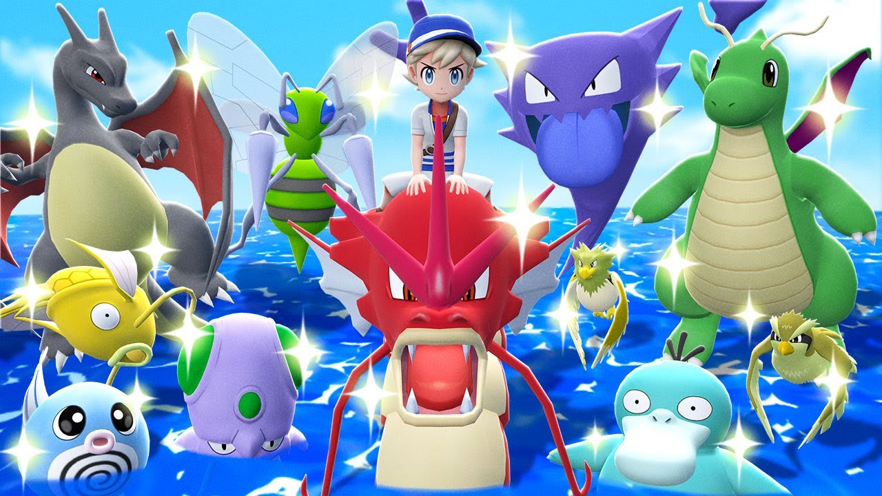 Derrotando Pokémon com mais de 50 Shinies