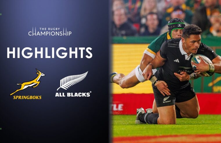 HIGHLIGHTS | South Africa v All Blacks | Johannesburg, 2024