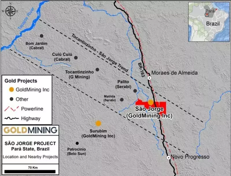 GoldMining Inc. Revela Novas Descobertas de Ouro e Cobre no Projeto São Jorge! ⚒️✨