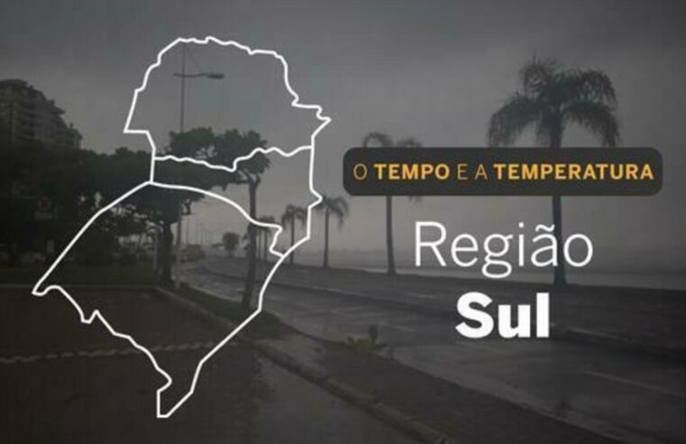 Alerta de Tempestade no Sul: Pancadas de Chuva e Trovoadas Nesta Sexta-feira! ⛈️🌧️